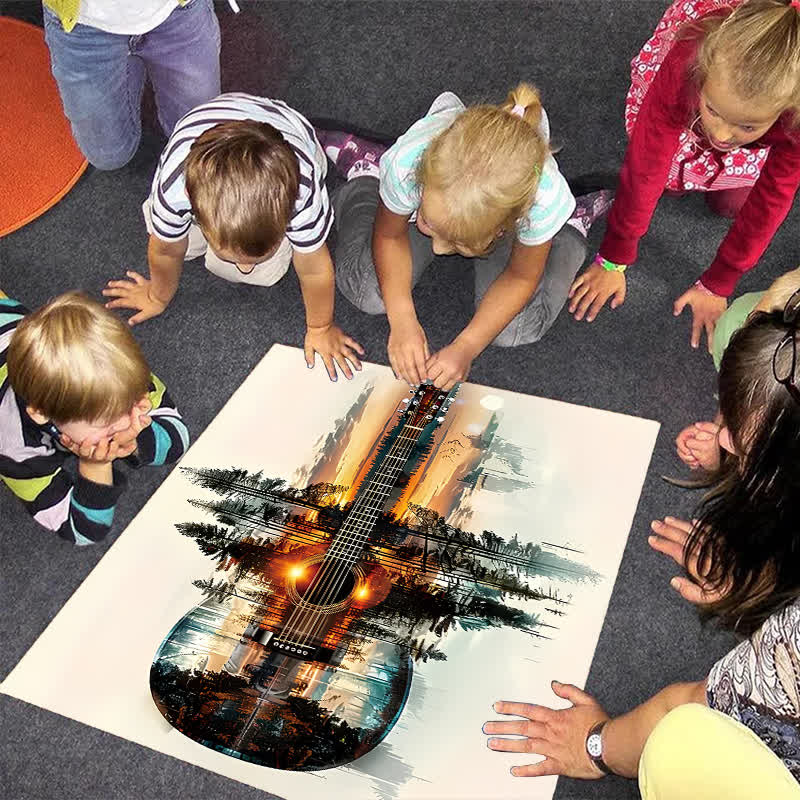 Guitar Forest - Wooden Jigsaw Puzzle - image 2