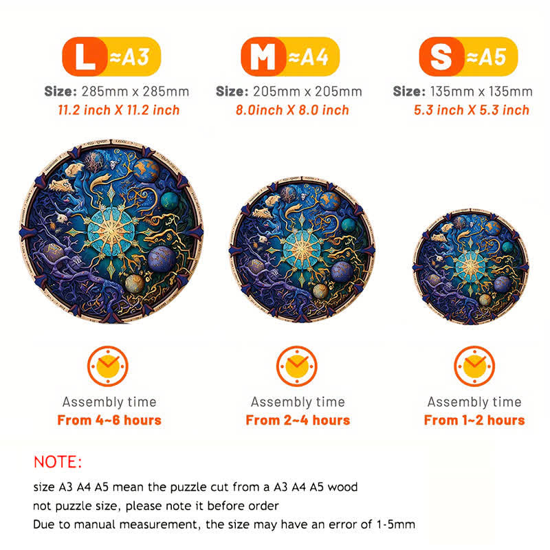 Planetary Harmony - Wooden Jigsaw Puzzle - image 3