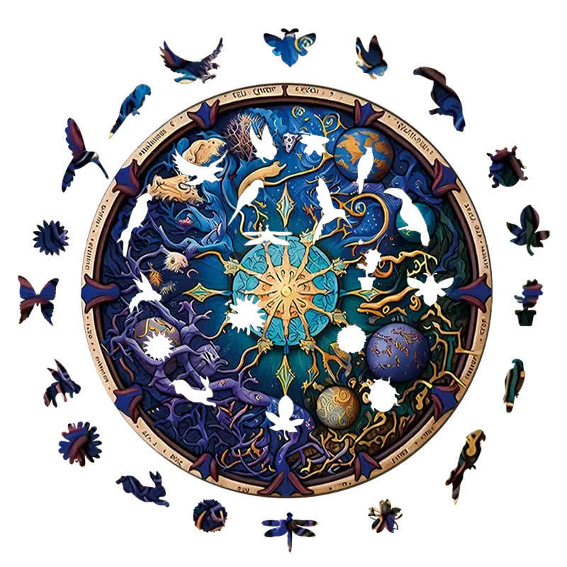 Planetary Harmony - Wooden Jigsaw Puzzle - image 7