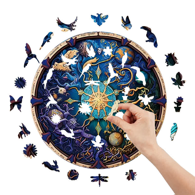 Planetary Harmony - Wooden Jigsaw Puzzle - image 4