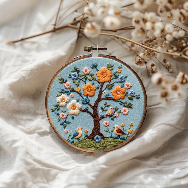 Rubbyoo Embroidery Kit - Spring Blossom | Handmake Gifts - image 3