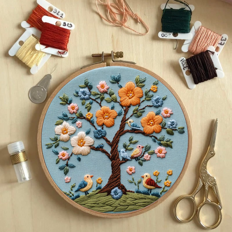 Rubbyoo Embroidery Kit - Spring Blossom | Handmake Gifts - image 7