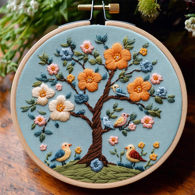 Rubbyoo Embroidery Kit - Spring Blossom | Handmake Gifts - image 2