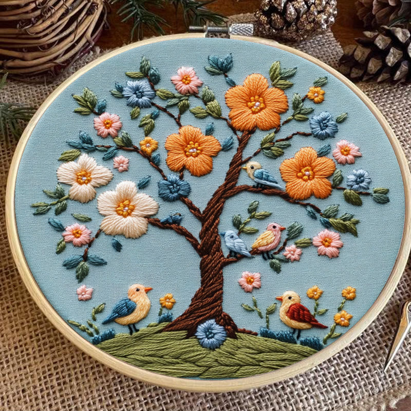 Rubbyoo Embroidery Kit - Spring Blossom | Handmake Gifts - image 4