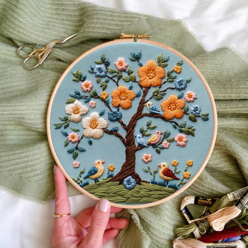 Rubbyoo Embroidery Kit - Spring Blossom | Handmake Gifts - image 5