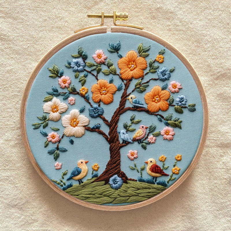 Rubbyoo Embroidery Kit - Spring Blossom | Handmake Gifts - image 8