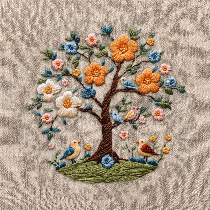 Rubbyoo Embroidery Kit - Spring Blossom | Handmake Gifts - image 9