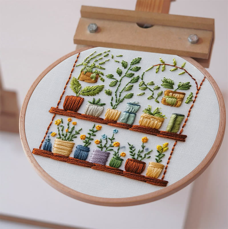 Rubbyoo Embroidery Kit -  The Flower Shop | Needlework Craft Gifts - image 5