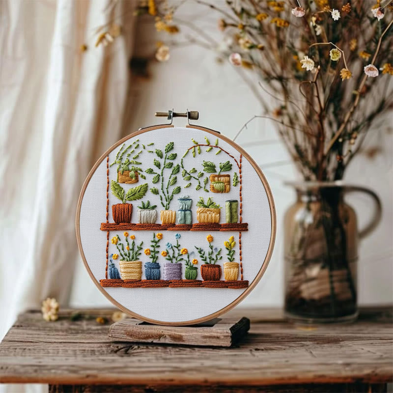 Rubbyoo Embroidery Kit -  The Flower Shop | Needlework Craft Gifts - image 4