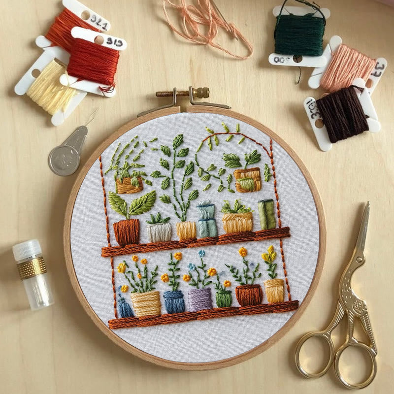 Rubbyoo Embroidery Kit -  The Flower Shop | Needlework Craft Gifts - image 6