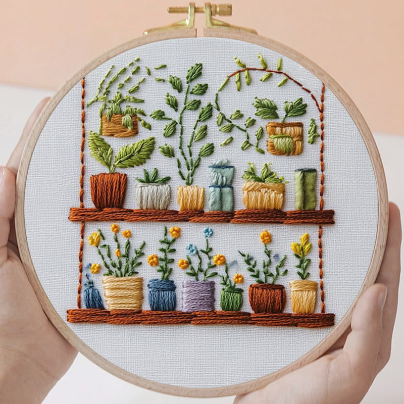 Rubbyoo Embroidery Kit -  The Flower Shop | Needlework Craft Gifts - image 8