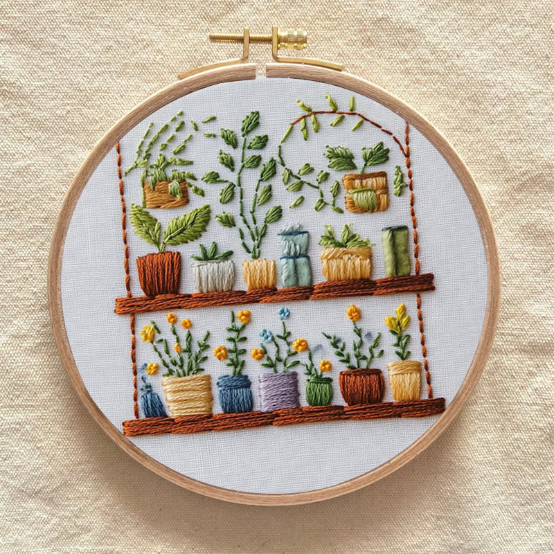 Rubbyoo Embroidery Kit -  The Flower Shop | Needlework Craft Gifts - image 9