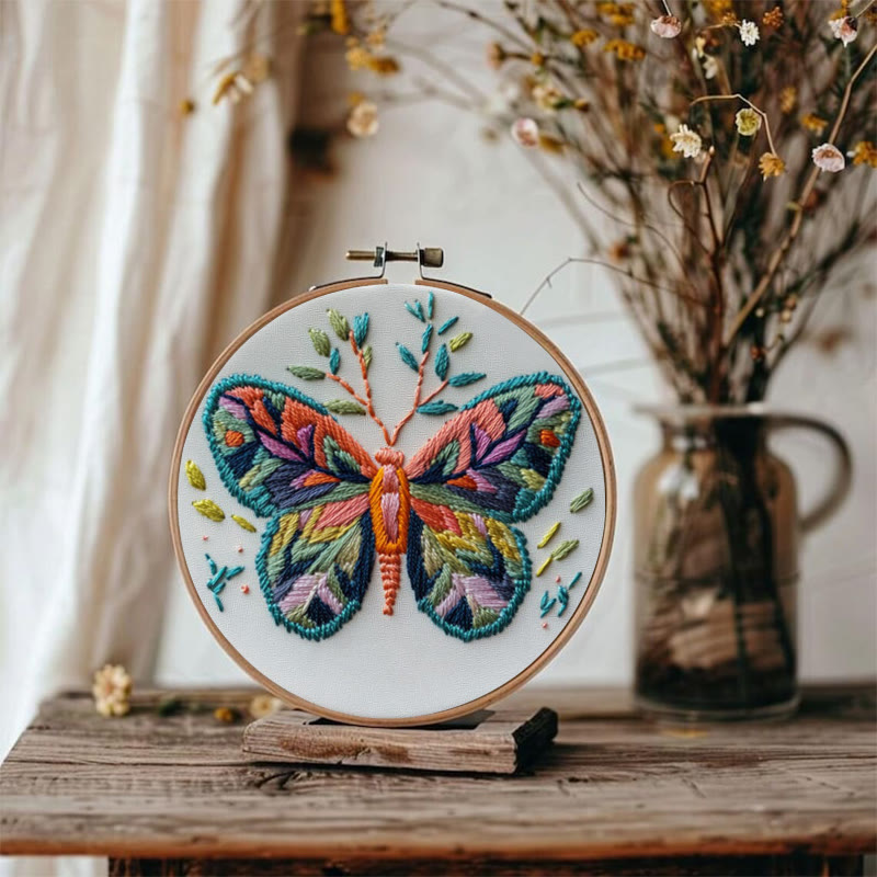 Rubbyoo Embroidery Kit - Aesthetic Butterfly | Beginner Needlework  - image 5