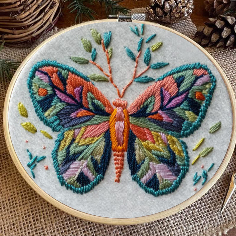 Rubbyoo Embroidery Kit - Aesthetic Butterfly | Beginner Needlework  - image 6