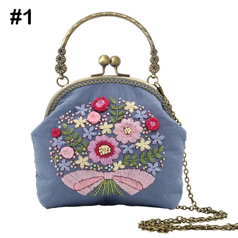 Metal Kiss Lock Bag Kit| DIY Coin Purse Bag With Chain - #1 - image 2