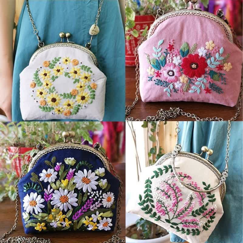 Metal Kiss Lock Bag Kit| DIY Coin Purse Bag With Chain - image 1