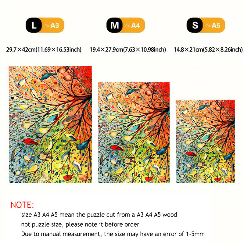 Colorful Birds Party - Wooden Jigsaw Puzzle - image 7