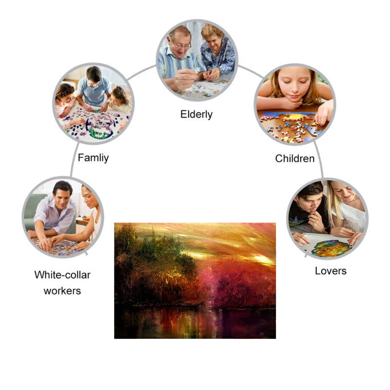 Autumn Hues - Wooden Jigsaw Puzzle - image 8