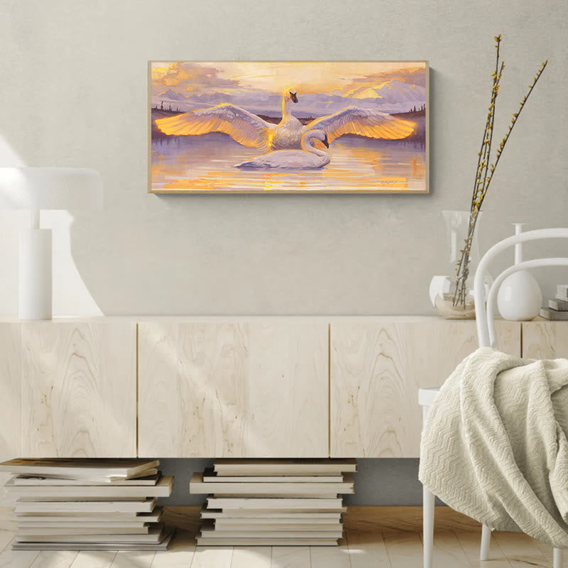 Swans  - Wooden Jigsaw Puzzle - image 3