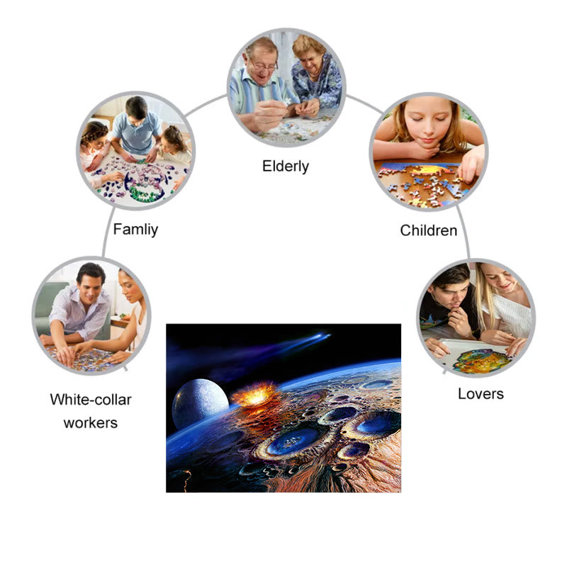 Mysterious Universe - Wooden Jigsaw Puzzle - image 7