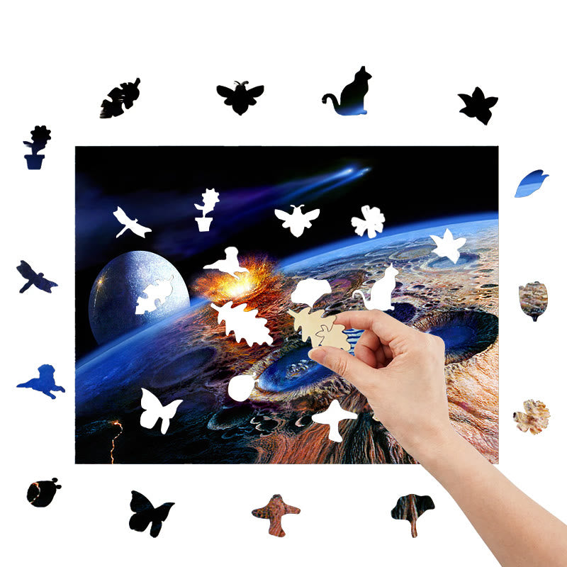 Mysterious Universe - Wooden Jigsaw Puzzle - image 6