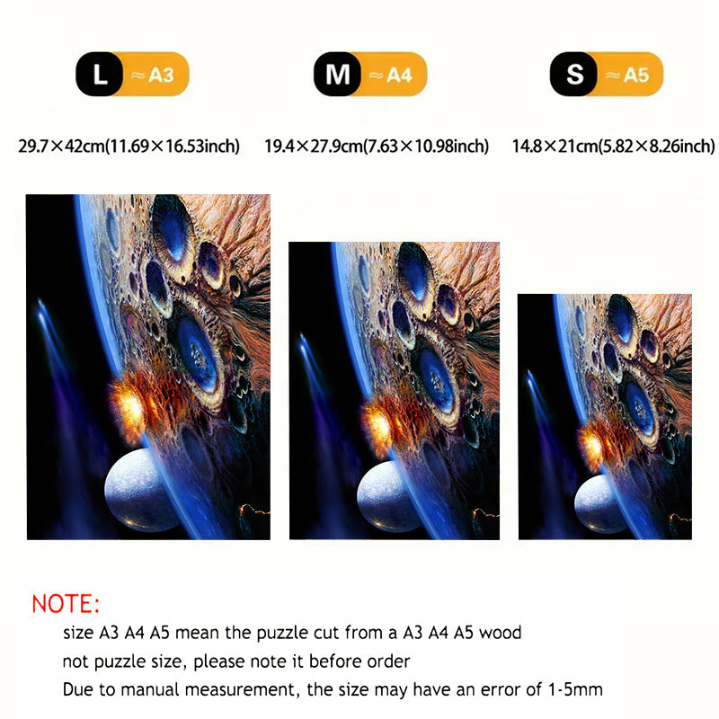 Mysterious Universe - Wooden Jigsaw Puzzle - image 8