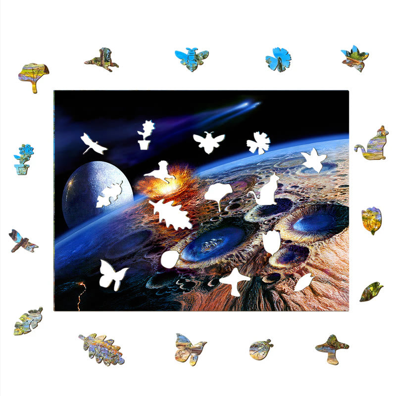 Mysterious Universe - Wooden Jigsaw Puzzle - image 5