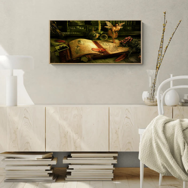 Magical Book And Fairy - Wooden Jigsaw Puzzle - image 4