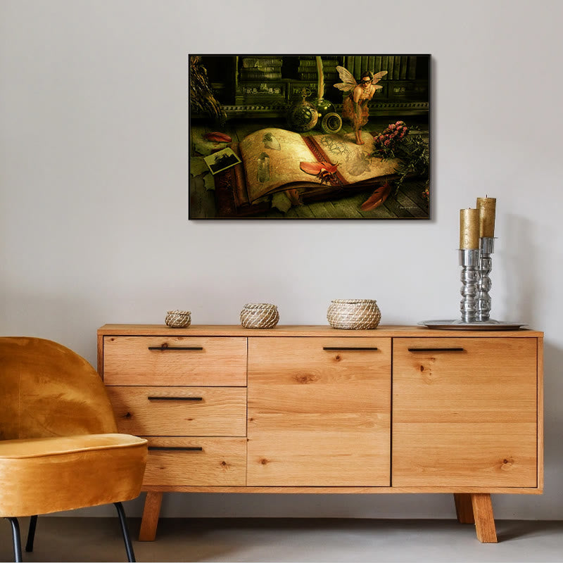 Magical Book And Fairy - Wooden Jigsaw Puzzle - image 2