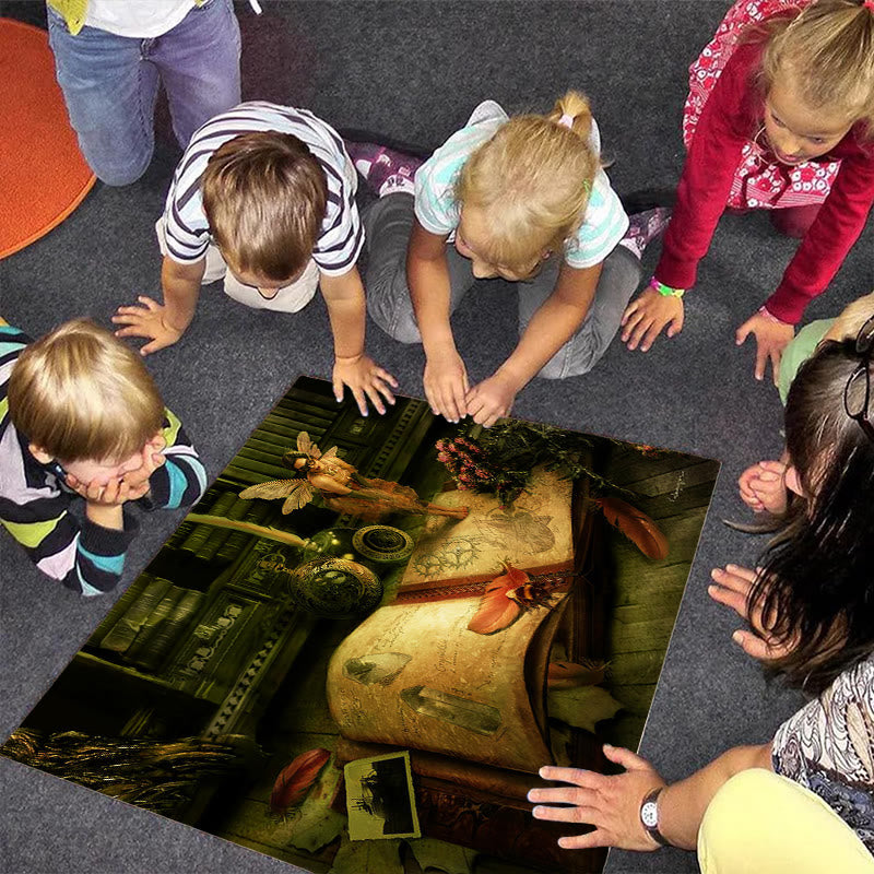 Magical Book And Fairy - Wooden Jigsaw Puzzle - image 1