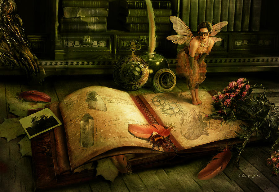 Magical Book And Fairy - Wooden Jigsaw Puzzle - A3 - Wooden Gift Packaging - image 0