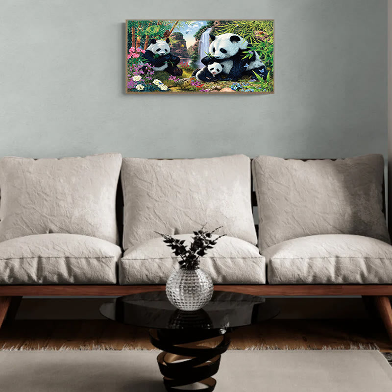 Panda Family - Wooden Jigsaw Puzzle - image 2