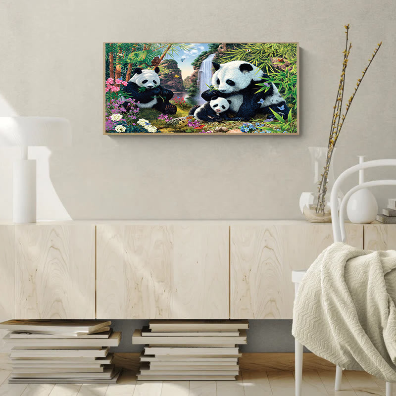 Panda Family - Wooden Jigsaw Puzzle - image 3