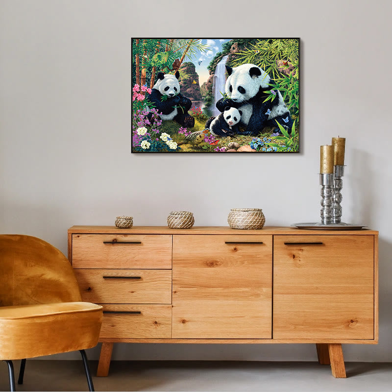 Panda Family - Wooden Jigsaw Puzzle - image 4