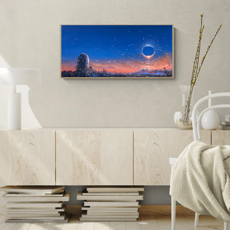 Blue Starry Sky - Wooden Jigsaw Puzzle - image 3