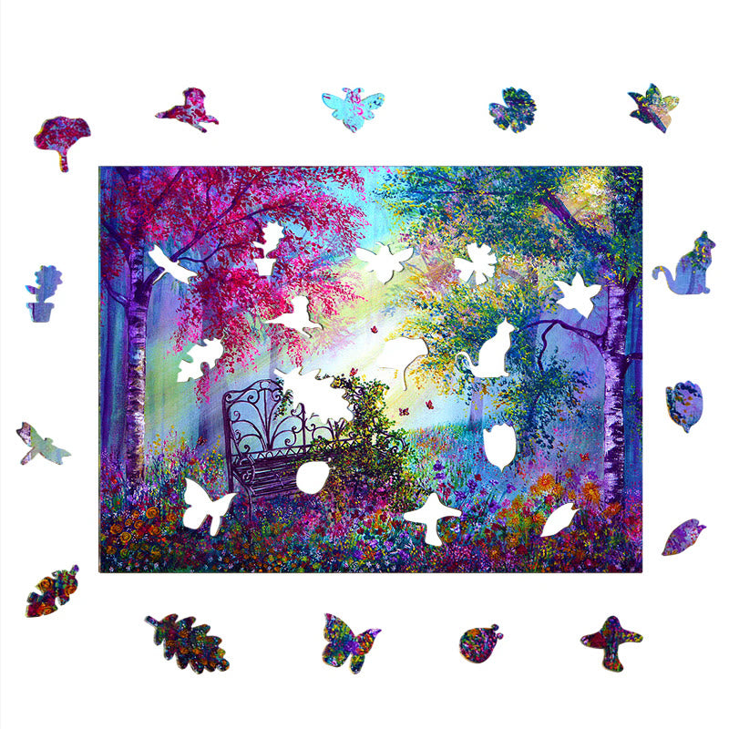 Shimmer Sunlight - Wooden Jigsaw Puzzle - image 5