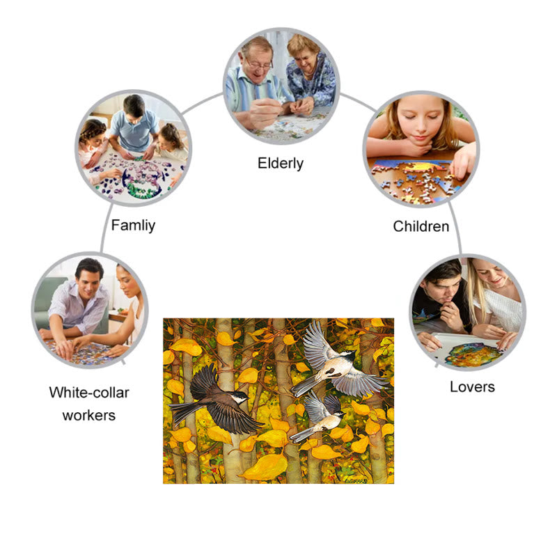 Flying Birds - Wooden Jigsaw Puzzle - image 8