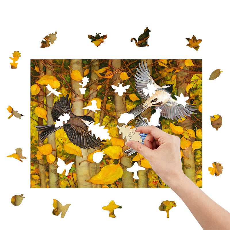 Flying Birds - Wooden Jigsaw Puzzle - image 6