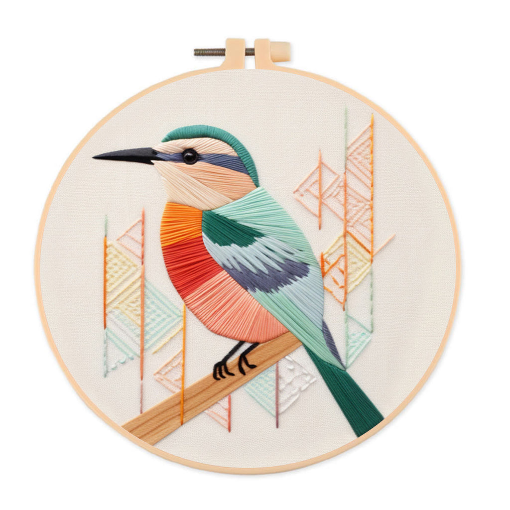 Rubbyoo Embroidery Kit - Ancient Style Hanging | Needlework Craft Kit - 20*20cm - image 0