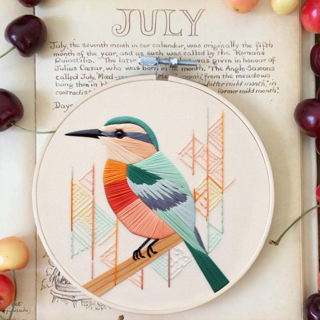 Rubbyoo Embroidery Kit - Ancient Style Hanging | Needlework Craft Kit - image 2