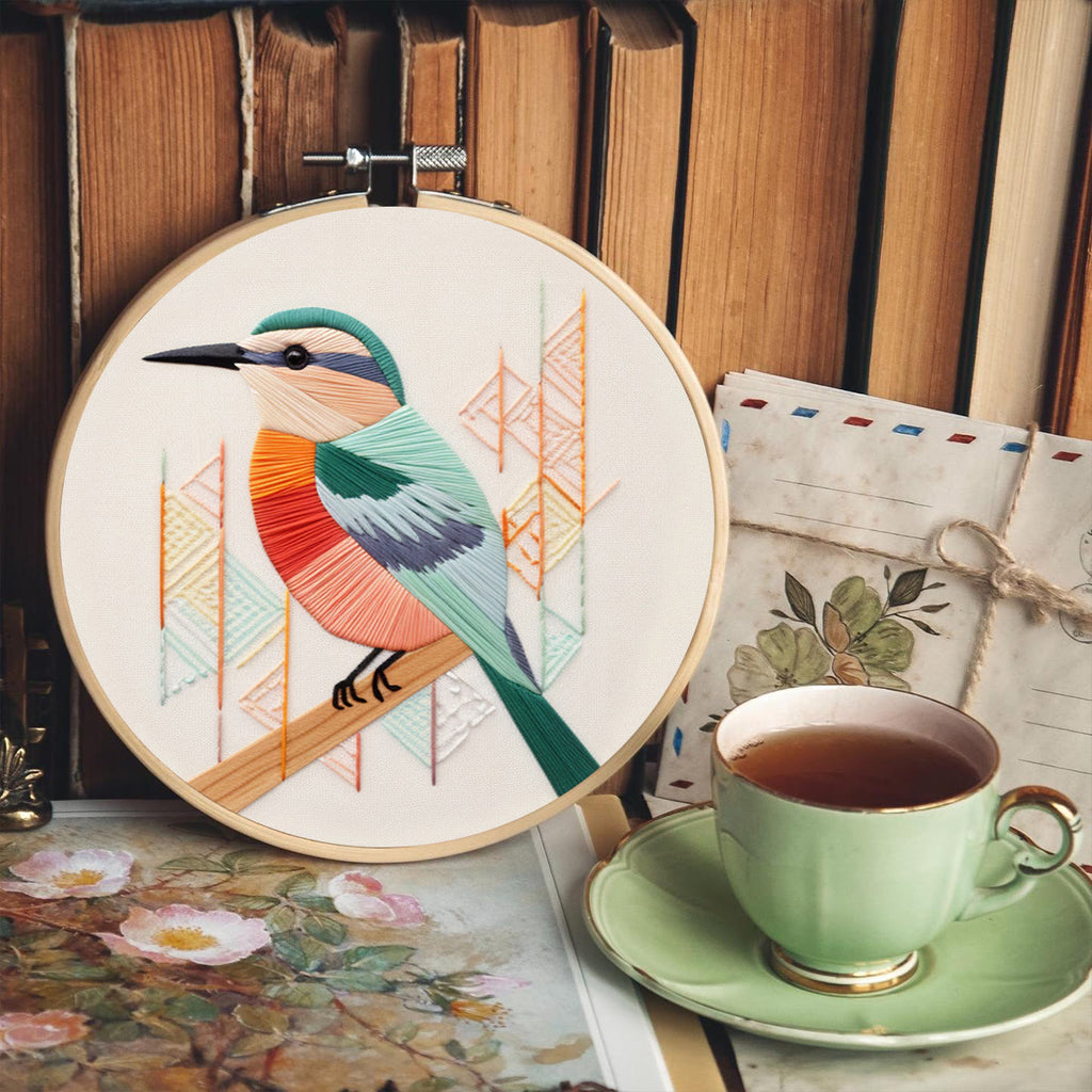 Rubbyoo Embroidery Kit - Ancient Style Hanging | Needlework Craft Kit - image 7