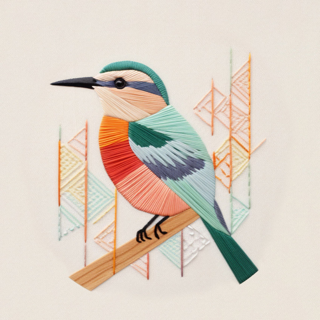 Rubbyoo Embroidery Kit - Ancient Style Hanging | Needlework Craft Kit - image 9