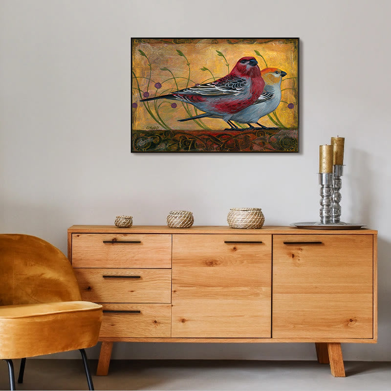 Golden Magpie Bird - Wooden Jigsaw Puzzle - image 4