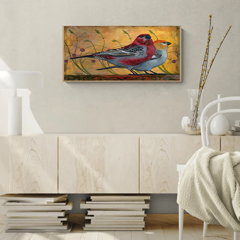 Golden Magpie Bird - Wooden Jigsaw Puzzle - image 3
