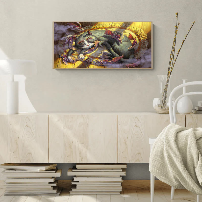 Lazy Cat - Wooden Jigsaw Puzzle - image 4