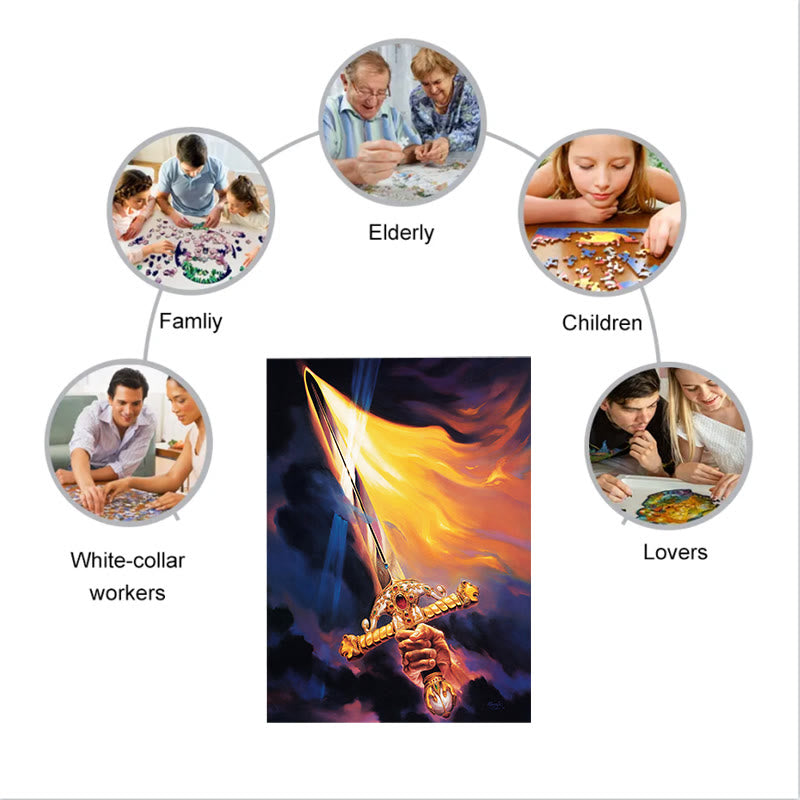  Holy Spirit Sword - Wooden Jigsaw Puzzle - image 7
