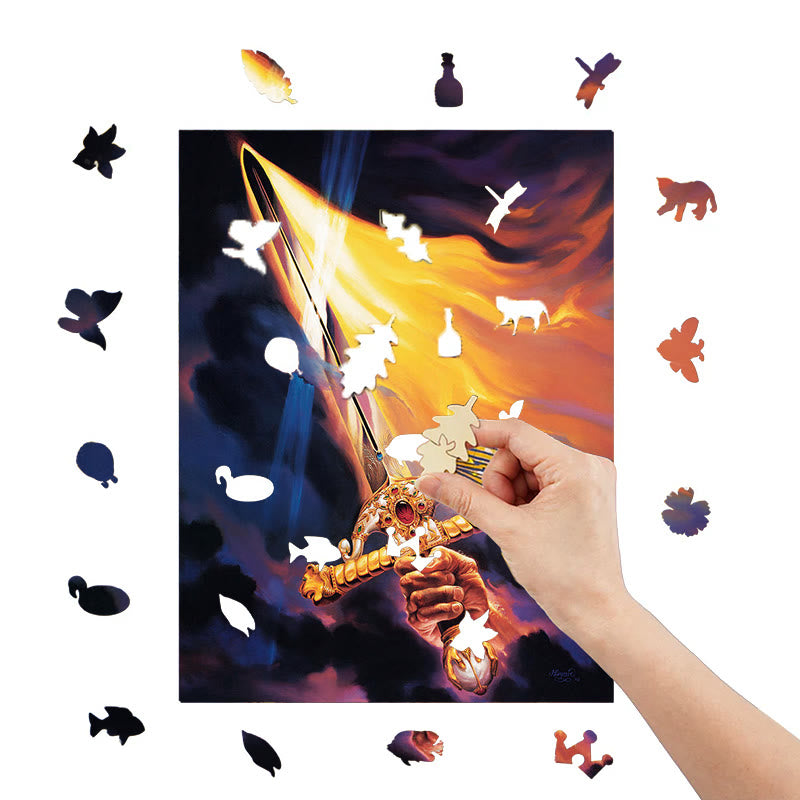  Holy Spirit Sword - Wooden Jigsaw Puzzle - image 6