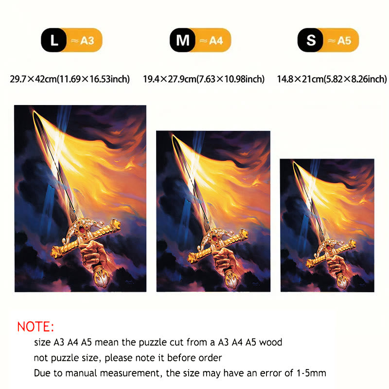  Holy Spirit Sword - Wooden Jigsaw Puzzle - image 8