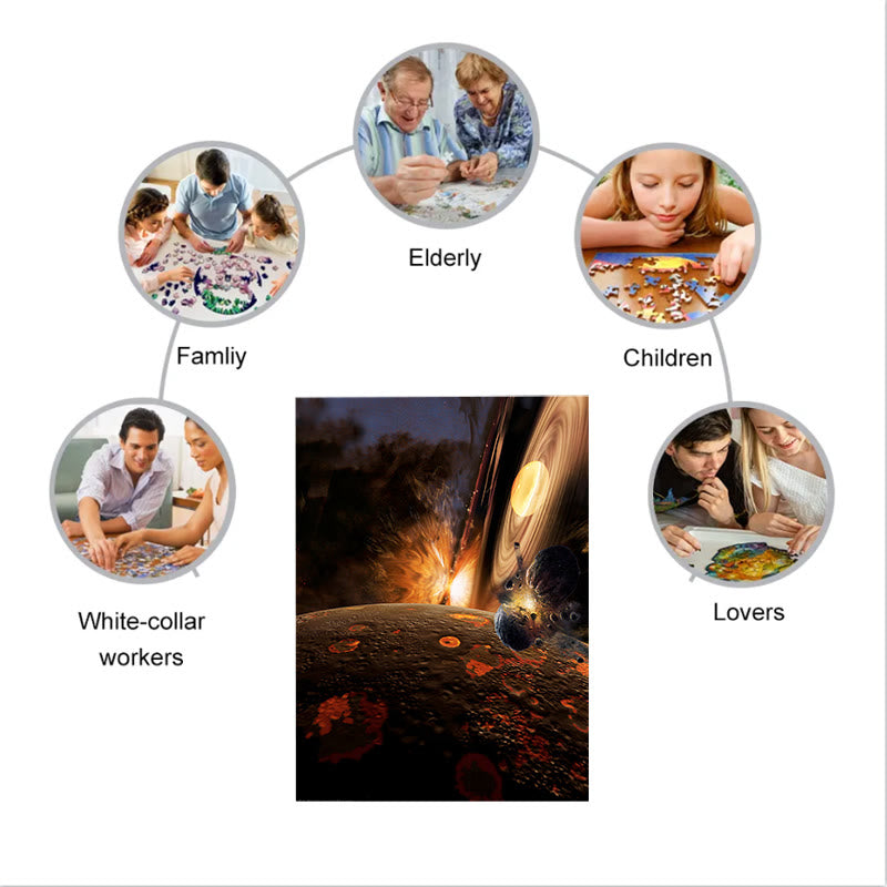 Cosmos Wonders - Wooden Jigsaw Puzzle - image 7