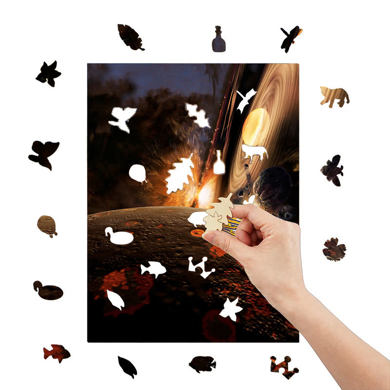 Cosmos Wonders - Wooden Jigsaw Puzzle - image 6